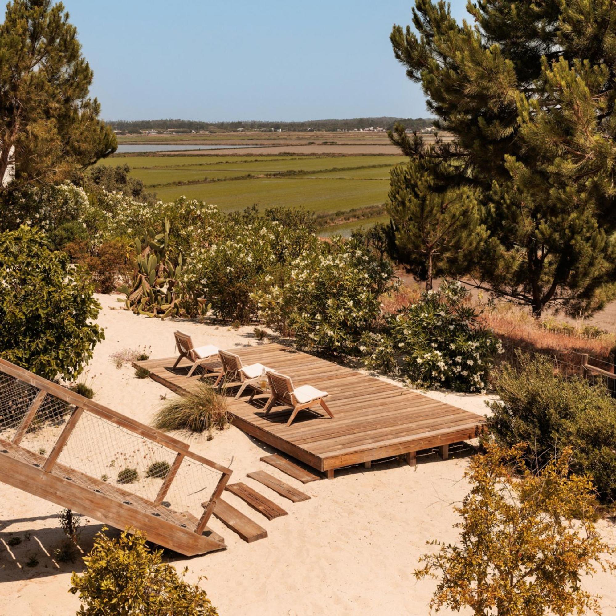 Campo De Arroz Villa Carvalhal  Luaran gambar